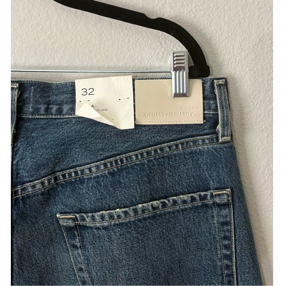 NWT Citizens of Humanity Ayla Baggy Crop Jeans in Brielle Wash - Picture 9 of 11